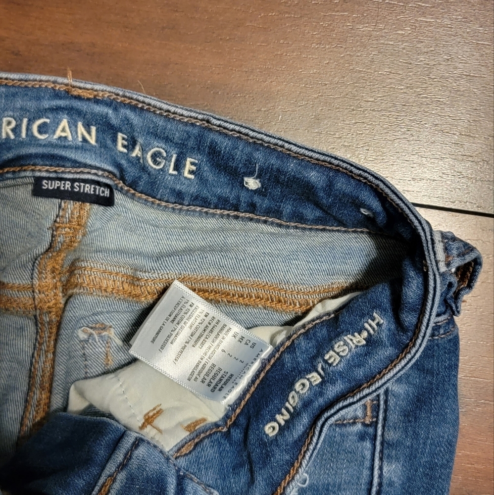 American Eagle High Rise Super Stretch Jegging Jeans - Picture 4 of 4